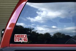 America Strong Vinyl Sticker