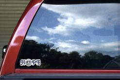 Peace on Earth Hope Vinyl Sticker