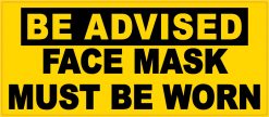 Face Mask Must Be Worn Magnet