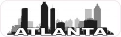 Atlanta Skyline Vinyl Sticker