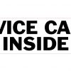 Dog Bone Service Canine Inside Vinyl Sticker