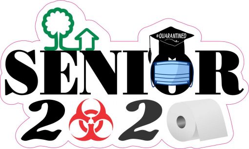 Biohazard Senior 2020 Vinyl Sticker