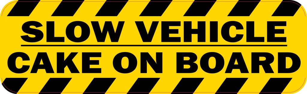 Cake on Board Magnet