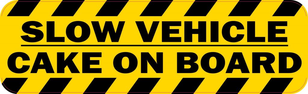 Cake on Board Magnet