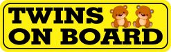 Twins on Board Magnet