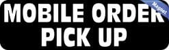 Alternative view of StickerTalk Mobile Order Pick up Magnet, 10 inches x 3 inches
