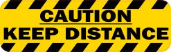 Caution Keep Distance Magnet