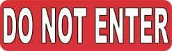 StickerTalk Do Not Enter Magnet, 10 inches x 3 inches