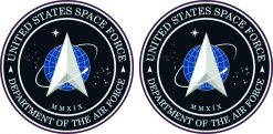 United States Space Force Seal Vinyl Stickers