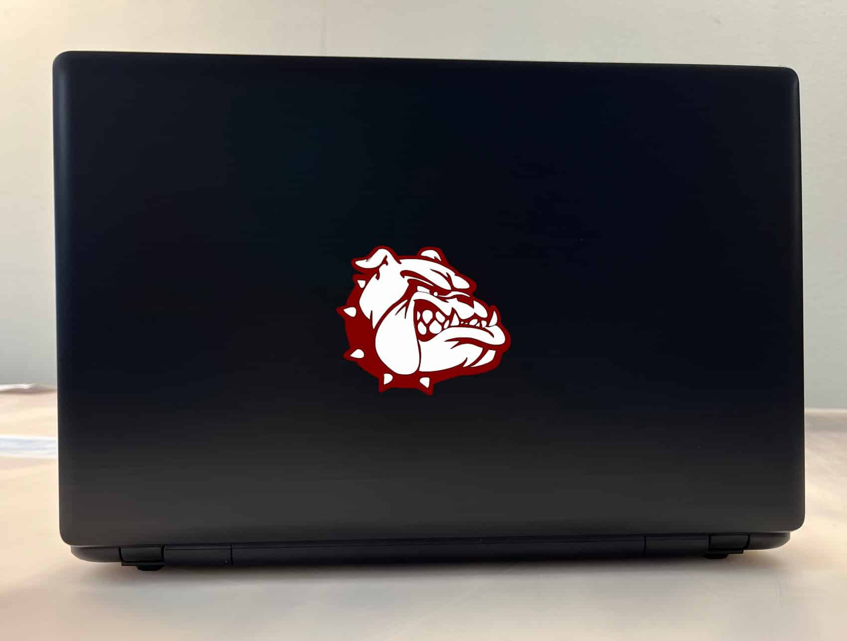 StickerTalk Maroon Bulldog Mascot Vinyl Sticker, 3.5 inches x 3 - Image 4