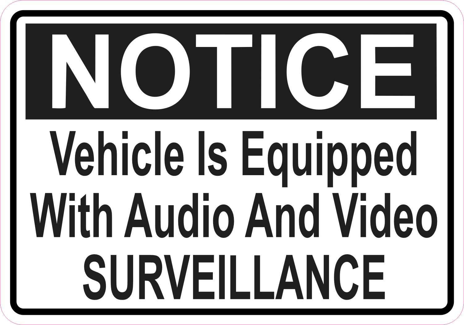Vehicle Equipped with Audio and Video Surveillance Magnet