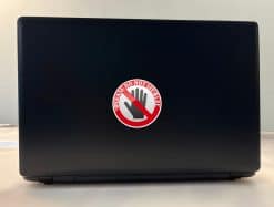 StickerTalk Do Not Sit Here Vinyl Sticker, 3 inches x 3 inches - Image 3