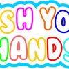 Wash Your Hands Vinyl Sticker