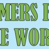 Rice Farmers Feed the World Vinyl Sticker