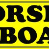 Horses on Board Vinyl Sticker