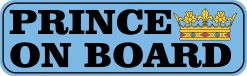 Prince on Board Magnet