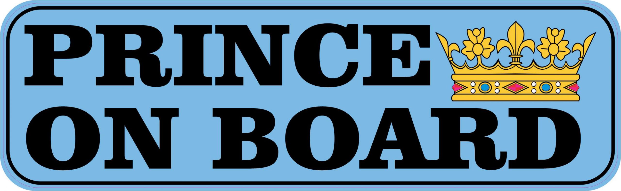 Prince on Board Magnet