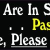 Pass Me Otherwise Back off Magnet