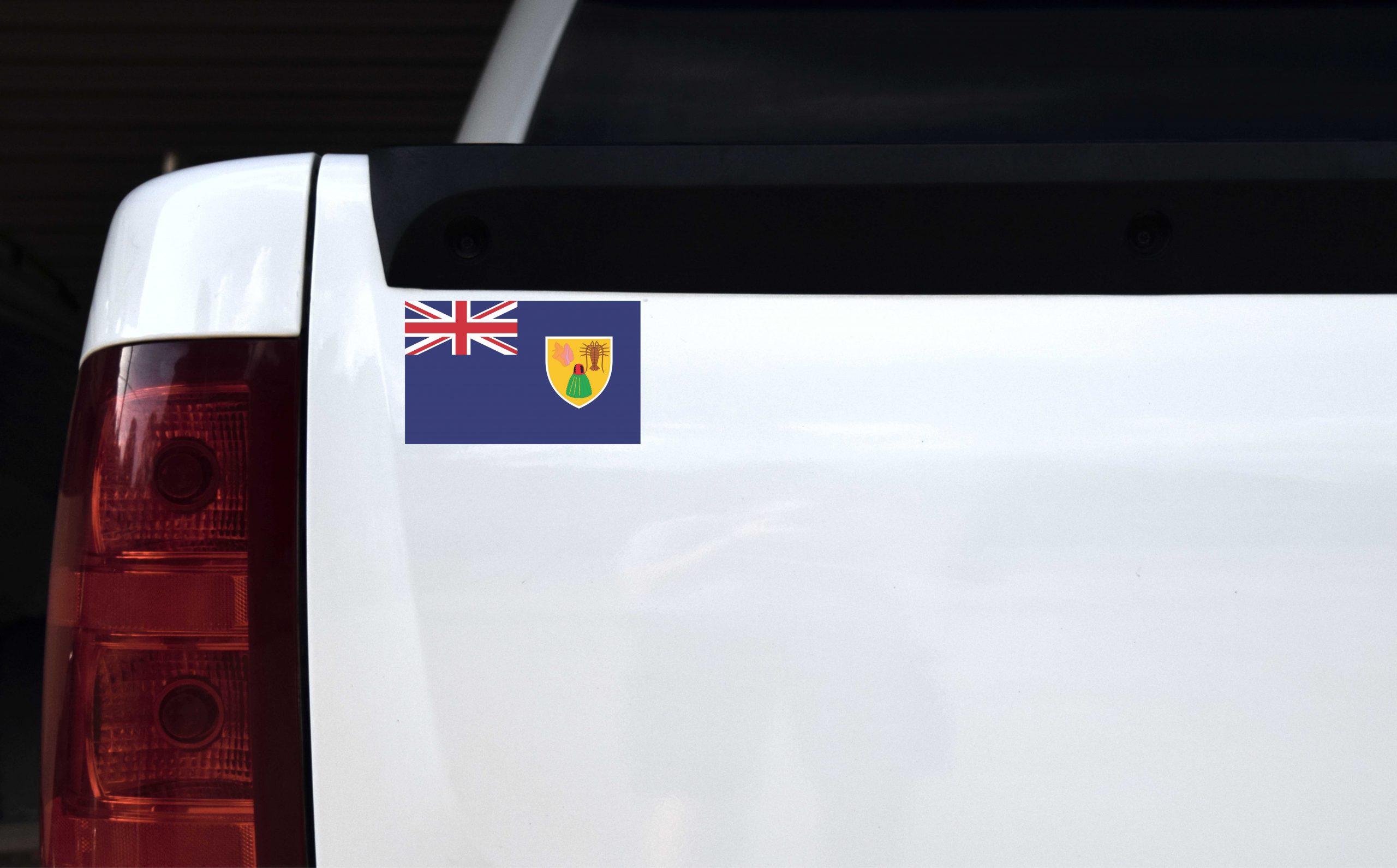 Turks and Caicos Islands Flag Vinyl Sticker
