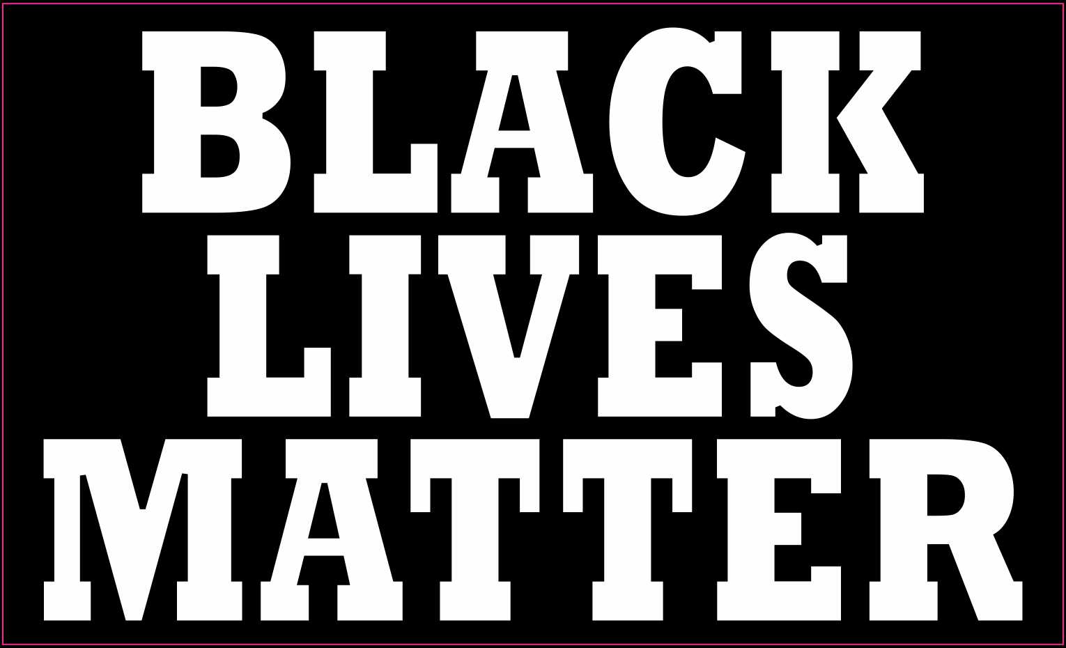 BLM 1.7\u201dx3\u201d White Vinyl Sticker Black Lives Matter Diecut Waterproof Isaiah Homies