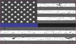 Blue and Black Lives Matter Magnet