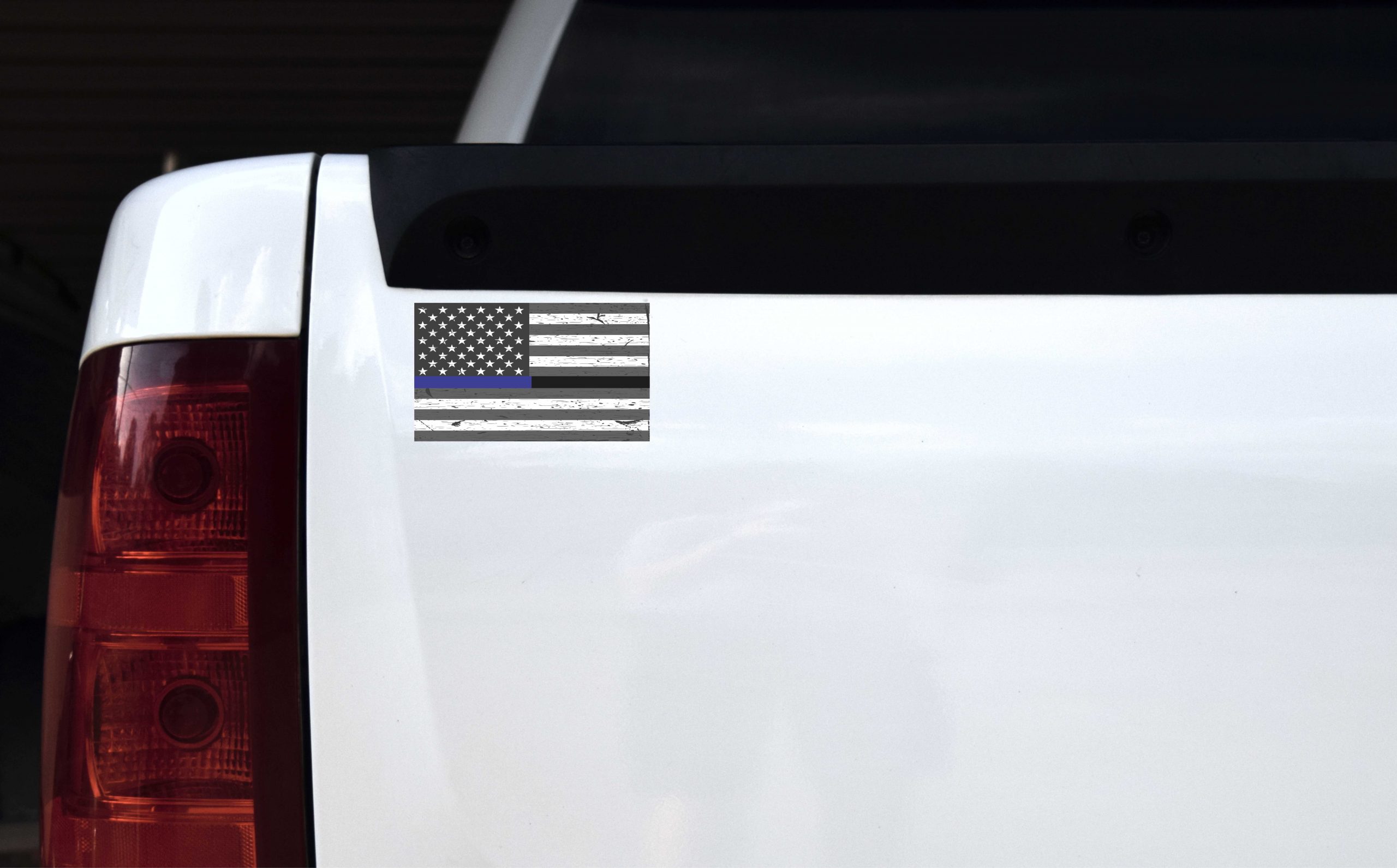 Blue and Black Lives Matter Vinyl Sticker