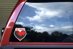 Cat Mama Vinyl Sticker