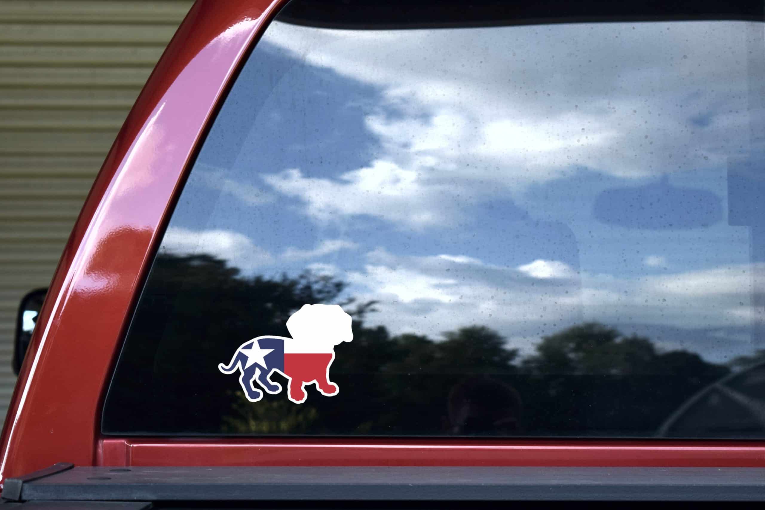 StickerTalk Texas Flag Dachshund Vinyl Sticker, 5 inches x 3.75 - Image 4