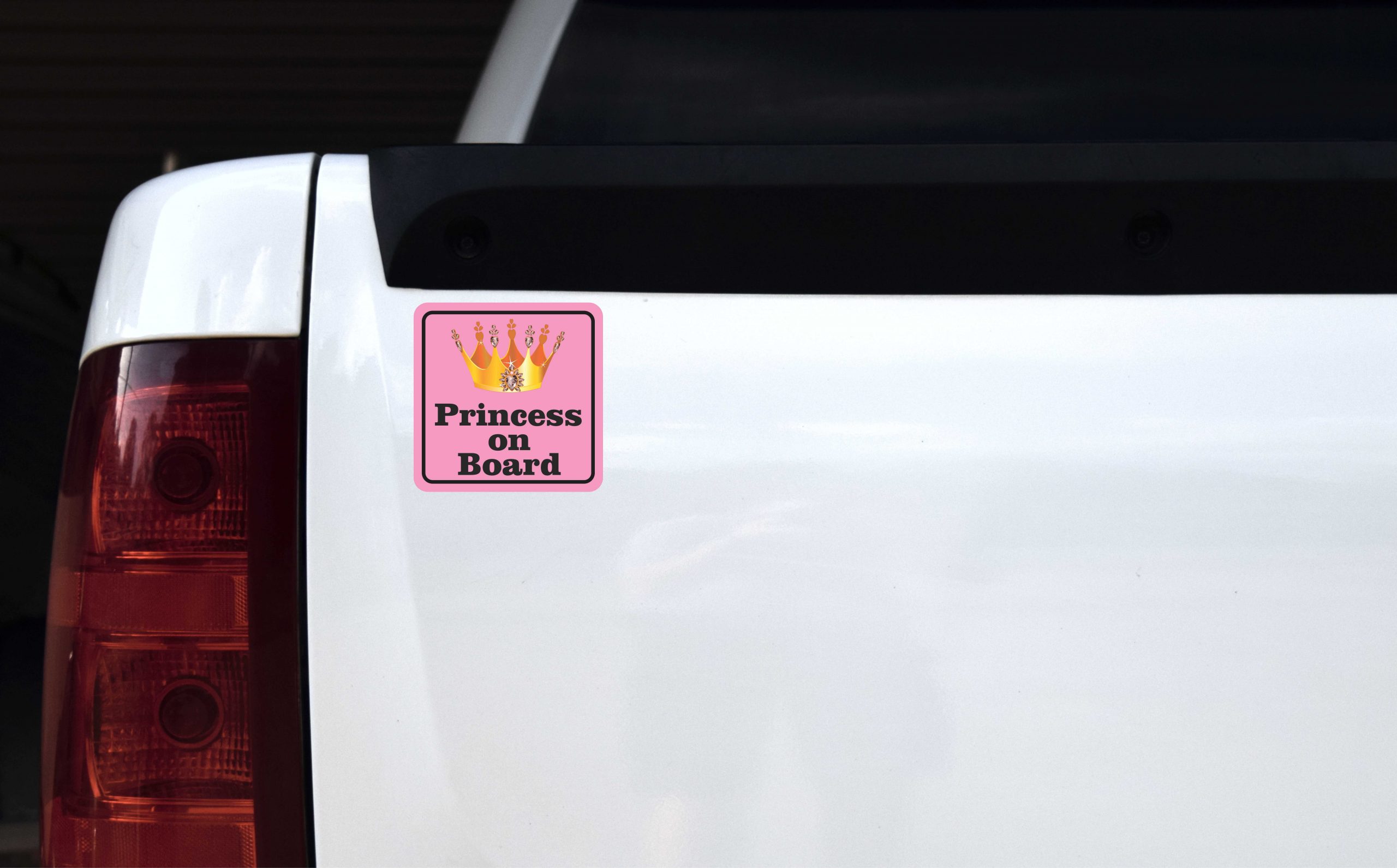 Princess on Board Magnet