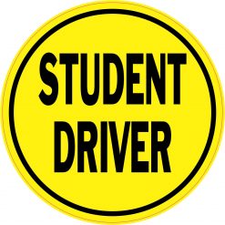 Student Driver Vinyl Sticker