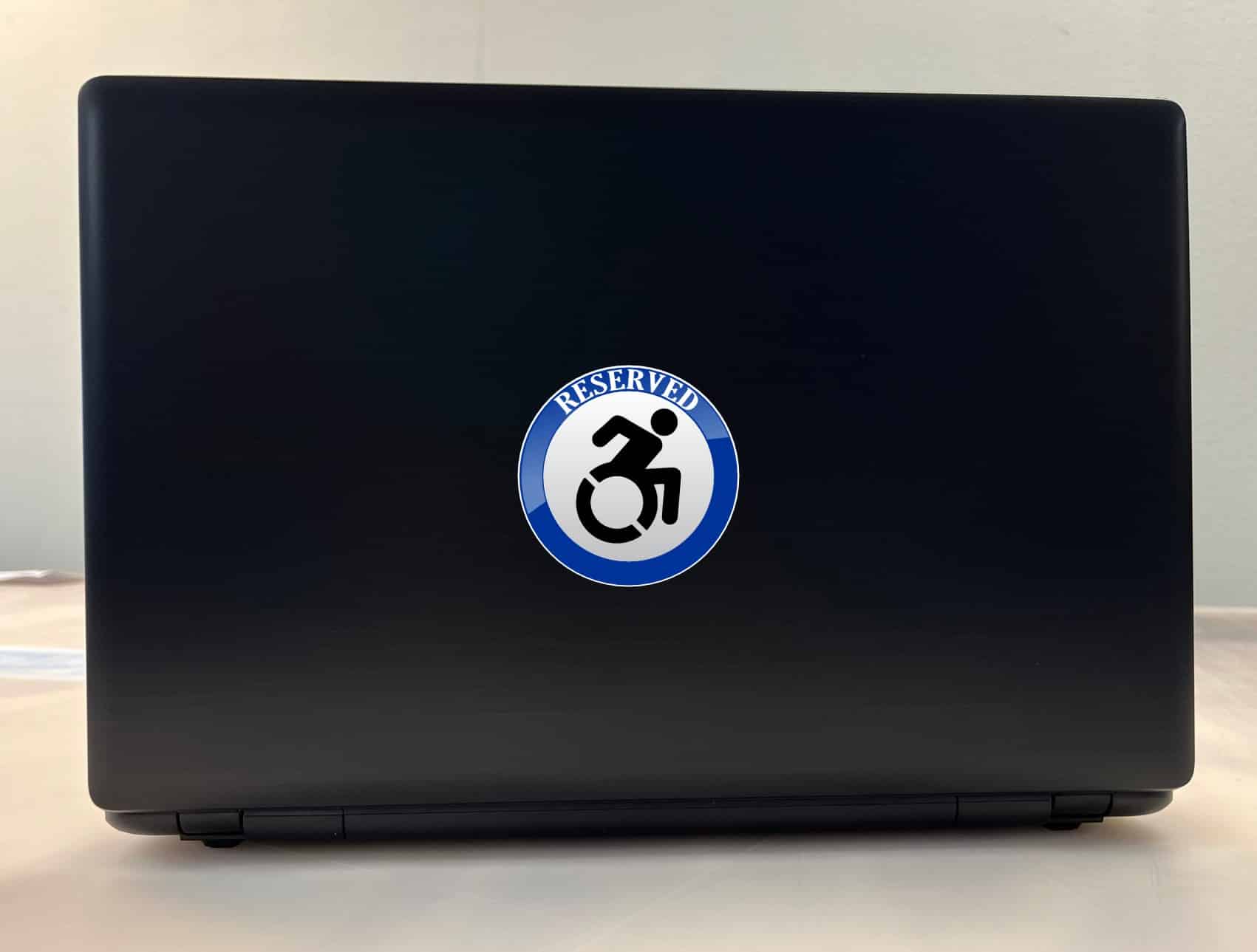 StickerTalk Dynamic Disability Reserved Vinyl Sticker, 3 inches x 3 inches - Image 3