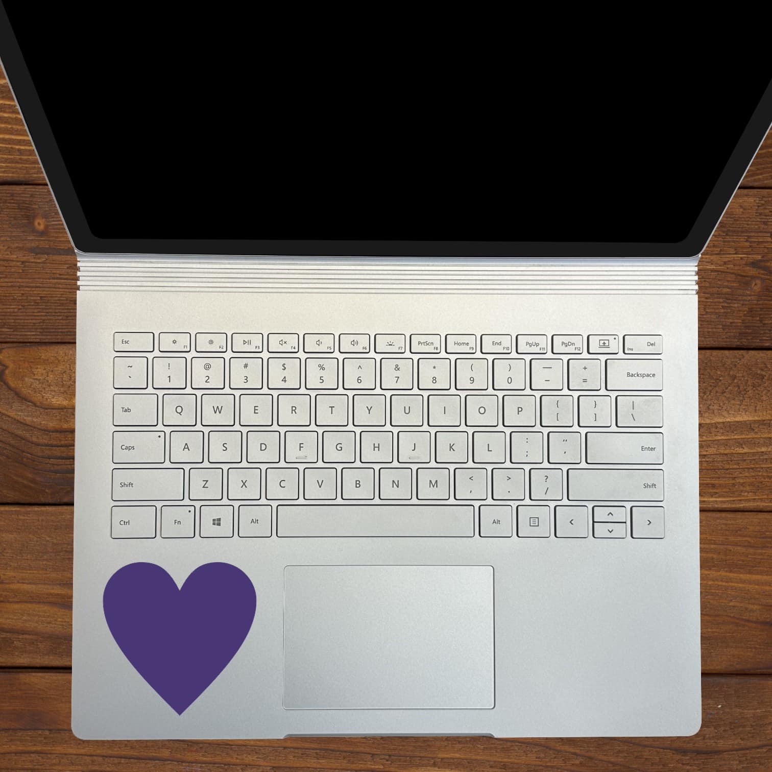 StickerTalk Purple Heart Vinyl Stickers, 3 inches x 3 inches - Image 4