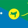 Christmas Island Flag Vinyl Sticker