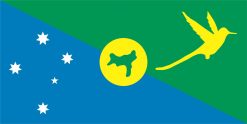 Christmas Island Flag Vinyl Sticker