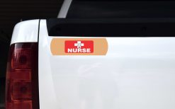 Bandage Tired Nurse Vinyl Sticker