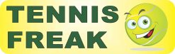 Tennis Freak Magnet
