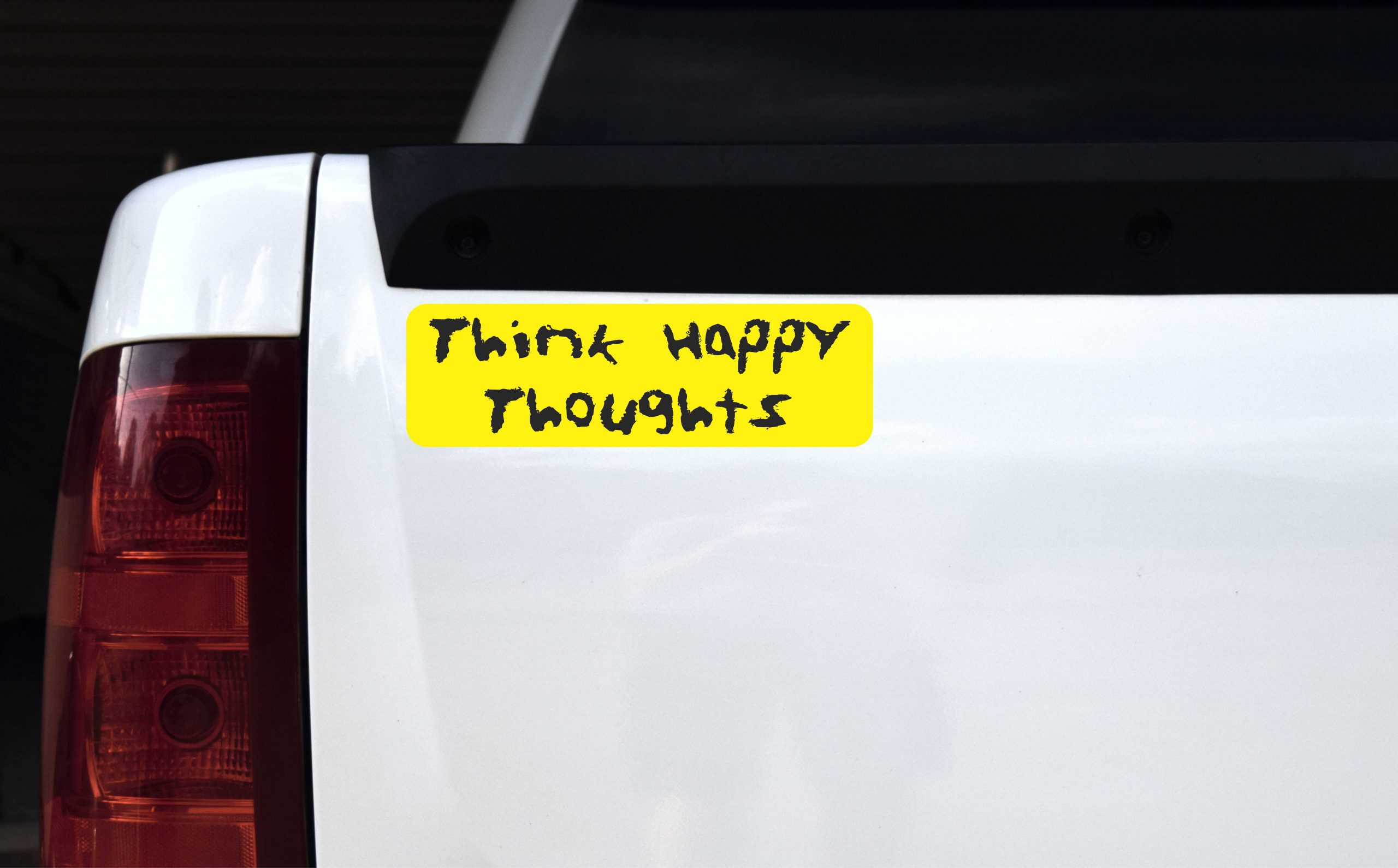 Think Happy Thoughts Magnet