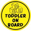Toddler on Board Vinyl Sticker