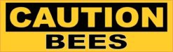 Caution Bees Magnet