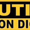 Caution Carbon Dioxide Magnet