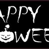 Spooky Happy Halloween Vinyl Sticker