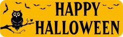 Owl Happy Halloween Magnet