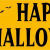 Owl Happy Halloween Vinyl Sticker