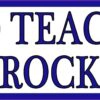 Blue Band Teachers Rock Vinyl Sticker