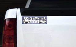 Blue Band Teachers Rock Vinyl Sticker