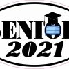 Quarantined Senior 2021 Vinyl Sticker