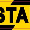 Do Not Stand Here Vinyl Sticker