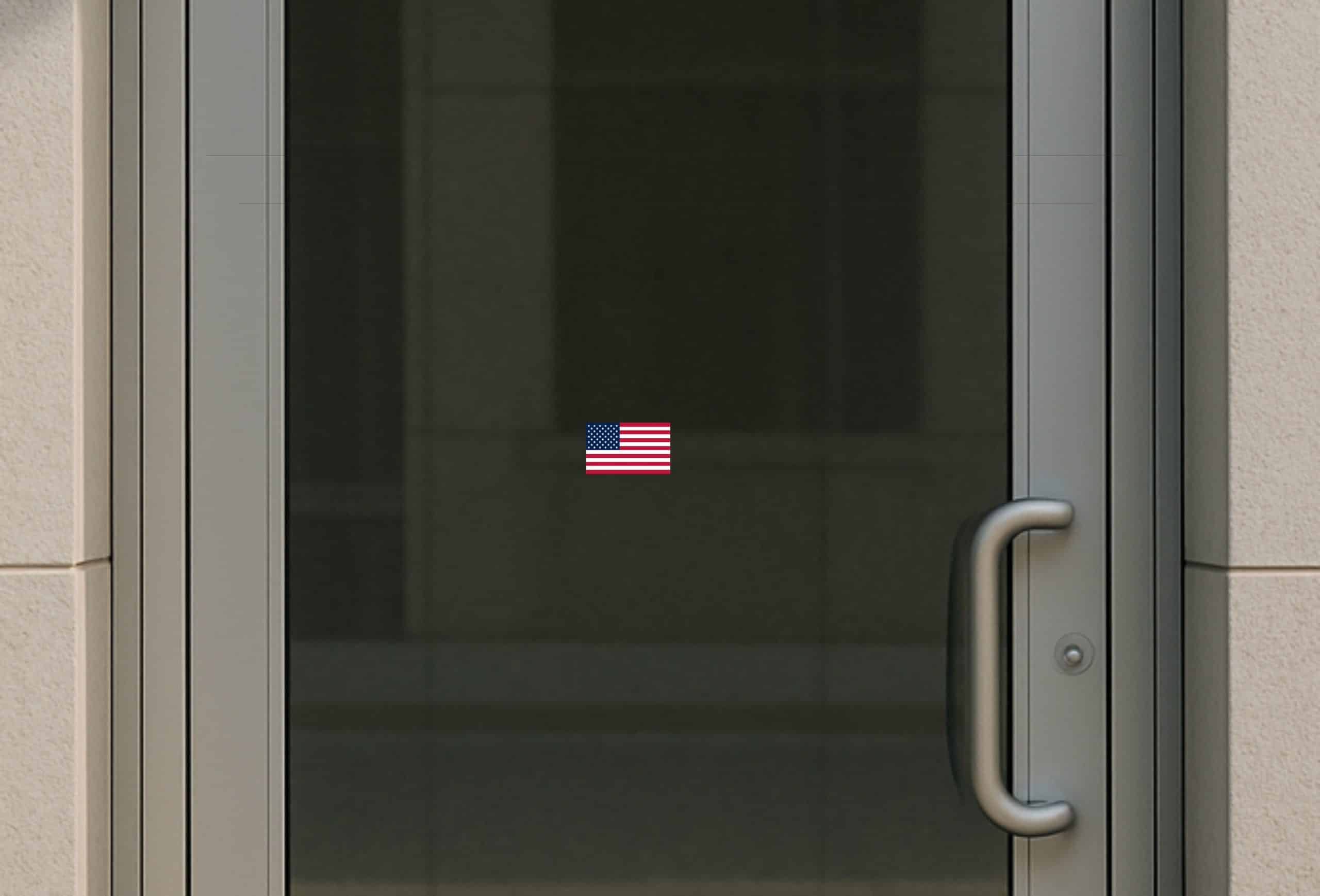 StickerTalk Proportional US Flag Vinyl Stickers, 1 sheet of 2 stickers, 3.25in x 1.9in each - Image 10