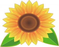 Sunflower Vinyl Sticker