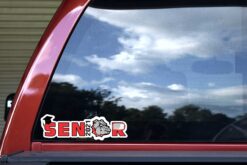 Red Bulldog Senior 2021 Vinyl Sticker